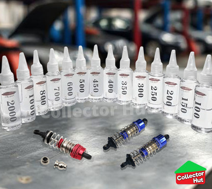 RC Car Truck Hydraulic Shock Suspension Oil Premium Silicone 100 - 1000 cSt WT
