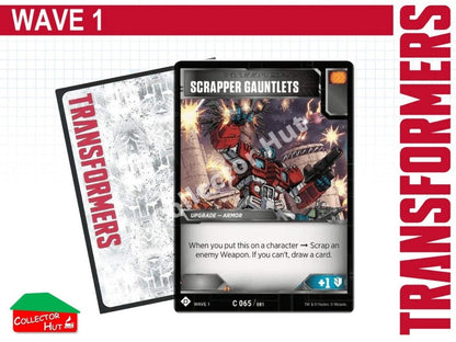 Transformers TCG Wave 1 BATTLE Cards Common/Uncommon
