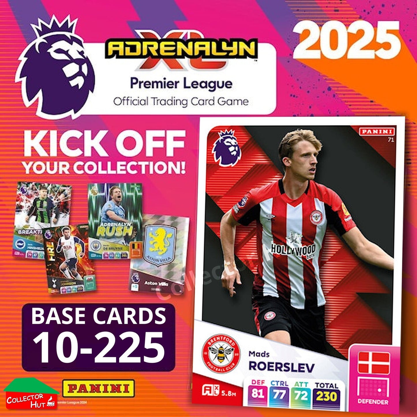Panini Adrenalyn XL Premier League 2025 2024/25 Base & Foils #10-225