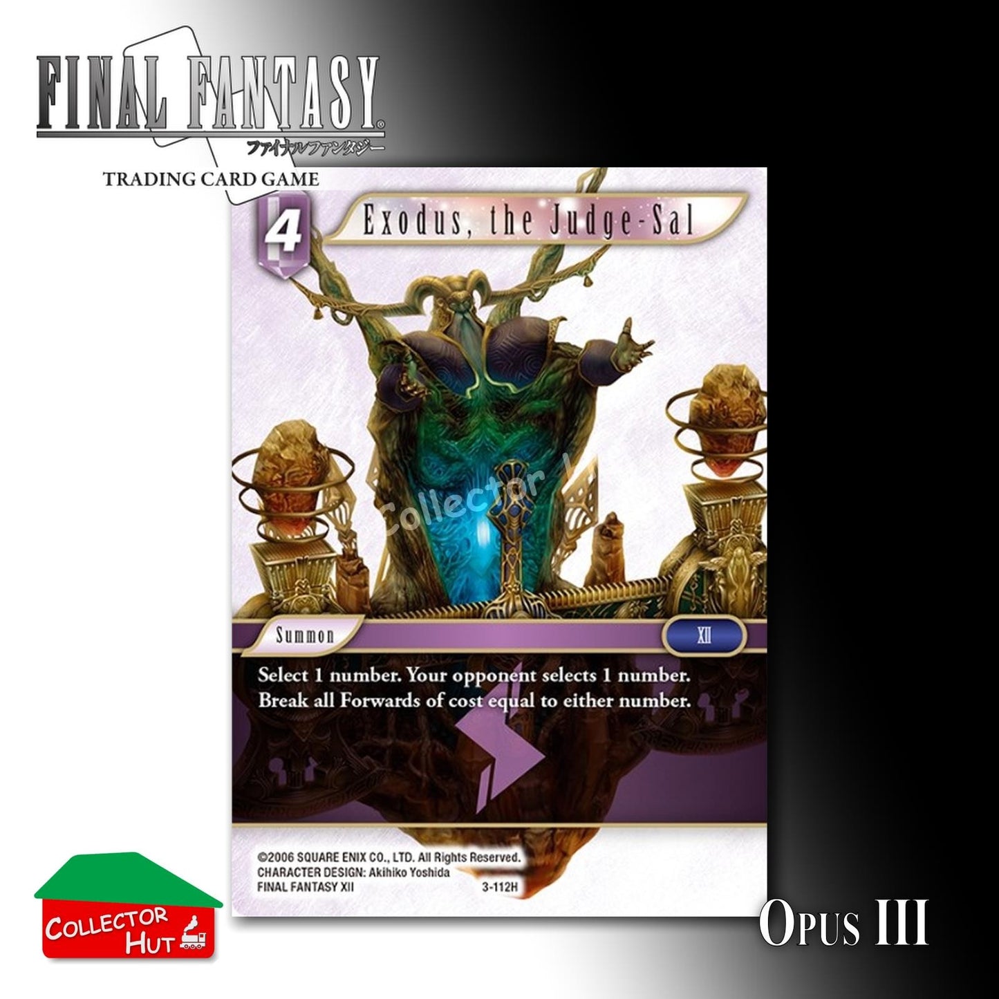 Final Fantasy Trading Card Game OPUS III 3 Singles You Choose
