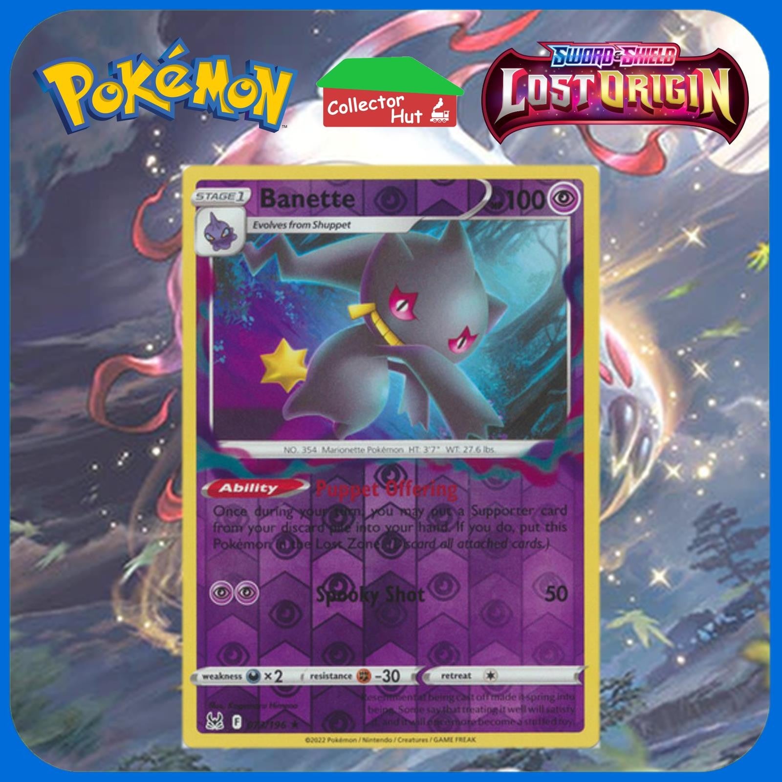 Pokémon Sword & Shield Lost Origin RARE HOLO Trading Cards NEW Choose Your Card