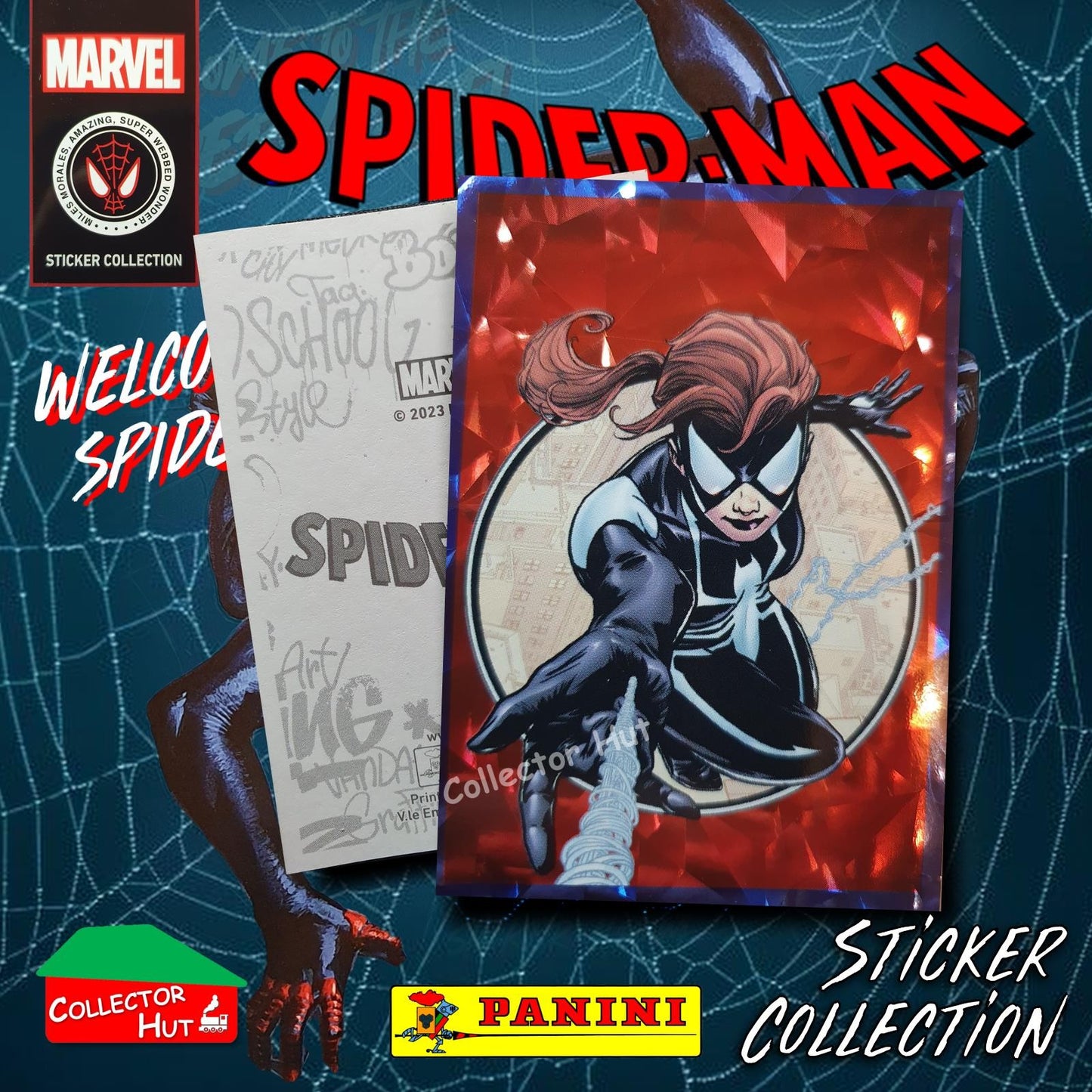 Panini Spider-Man Spider-Verse 2023 Collection Sticker Singles #1-163 & F1-30