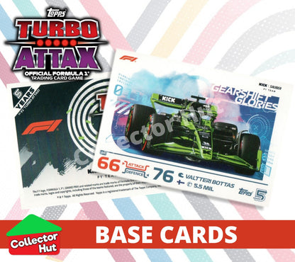 Topps Turbo Attax Formula 1 F1 2024 #1-166 Base Cards YOU CHOOSE