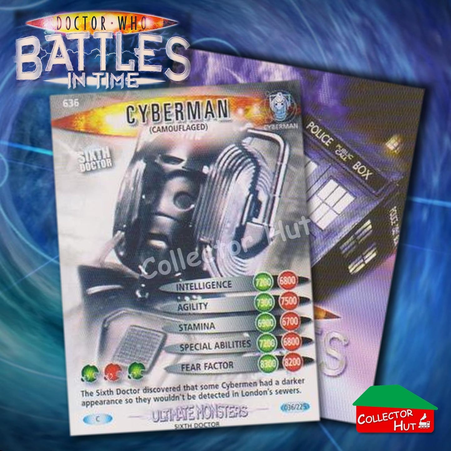 DOCTOR WHO Battles in Time #601-825 ULTIMATE MONSTERS RARE & COMMON Cards