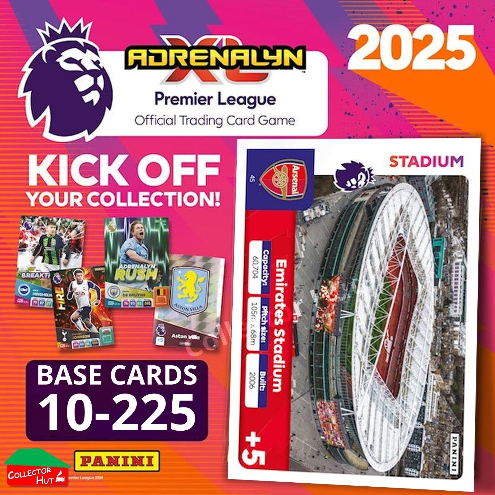 Panini Adrenalyn XL Premier League 2025 2024/25 Base & Foils #10-225