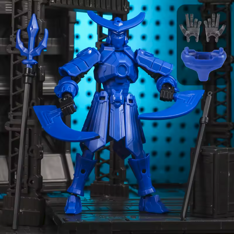Shapeshift Robots Constructable Posable Action Figures for Art & Build Play
