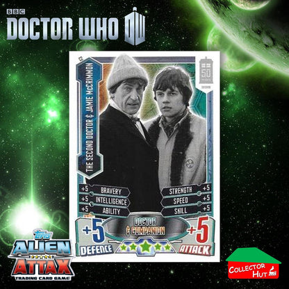 Topps Doctor Who Alien Attax 50th Anniversary Edition Companion Timeless Cards