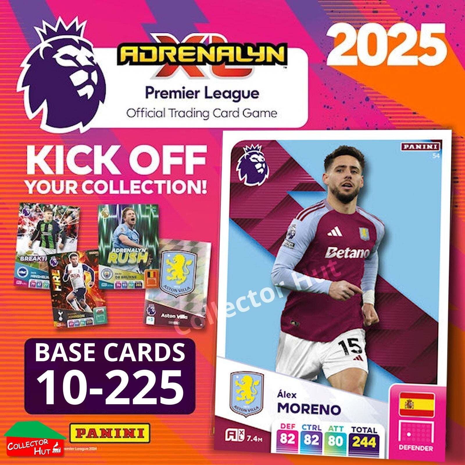 Panini Adrenalyn XL Premier League 2025 2024/25 Base & Foils #10-225