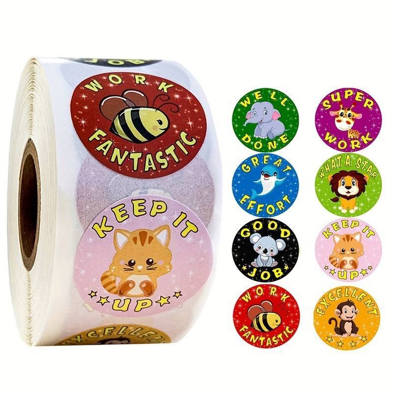 Awesome Stickers Novelty Anime Cartoon Animals Artistic 100's to Choose From