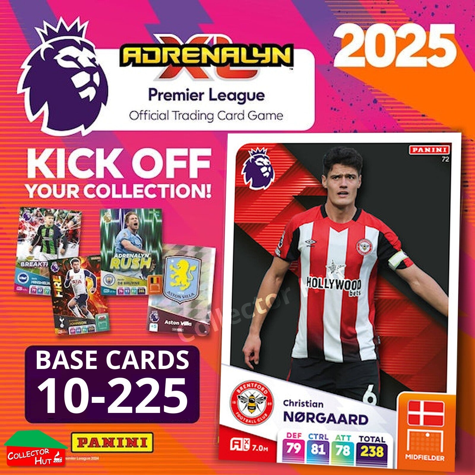 Panini Adrenalyn XL Premier League 2025 2024/25 Base & Foils #10-225