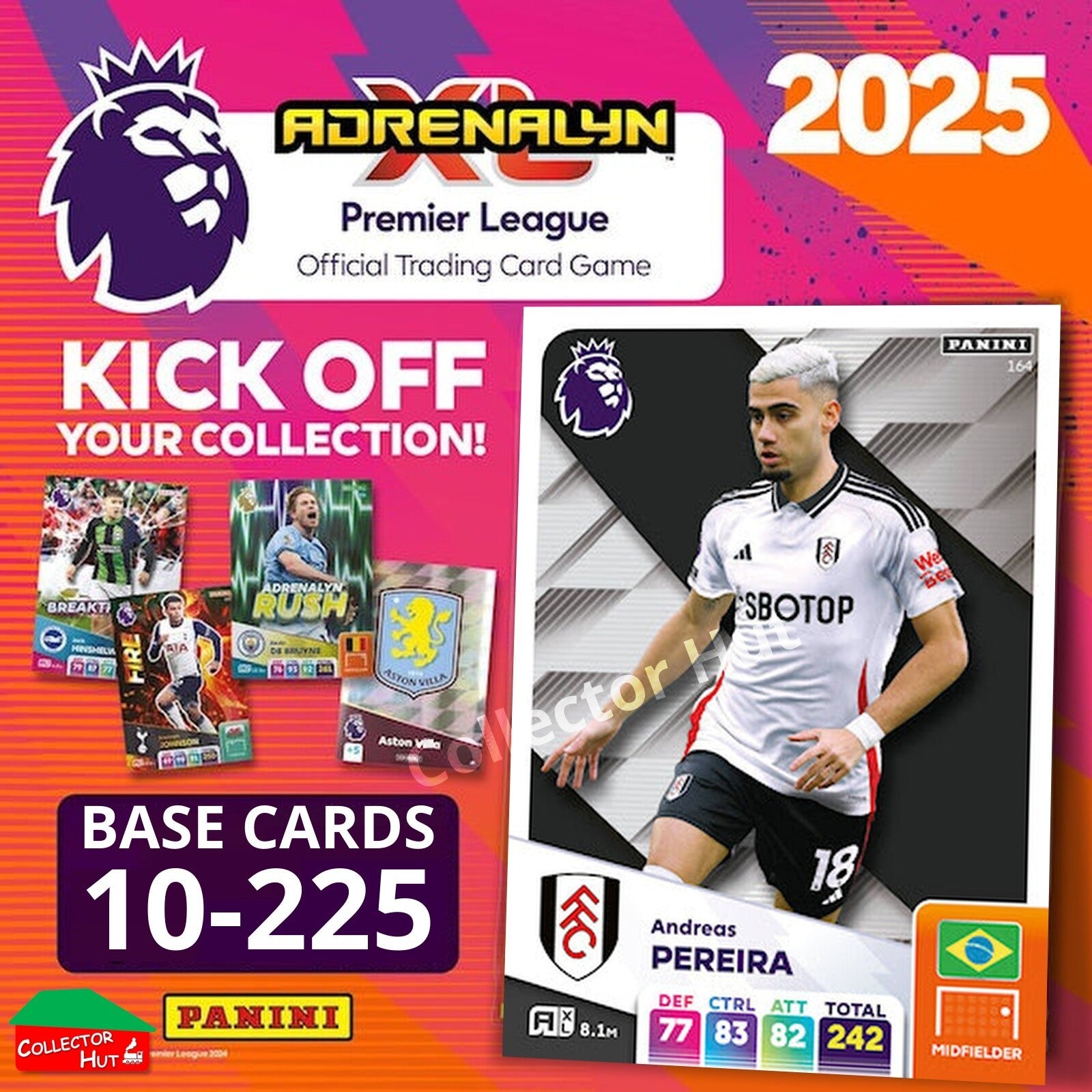 Panini Adrenalyn XL Premier League 2025 2024/25 Base & Foils #10-225