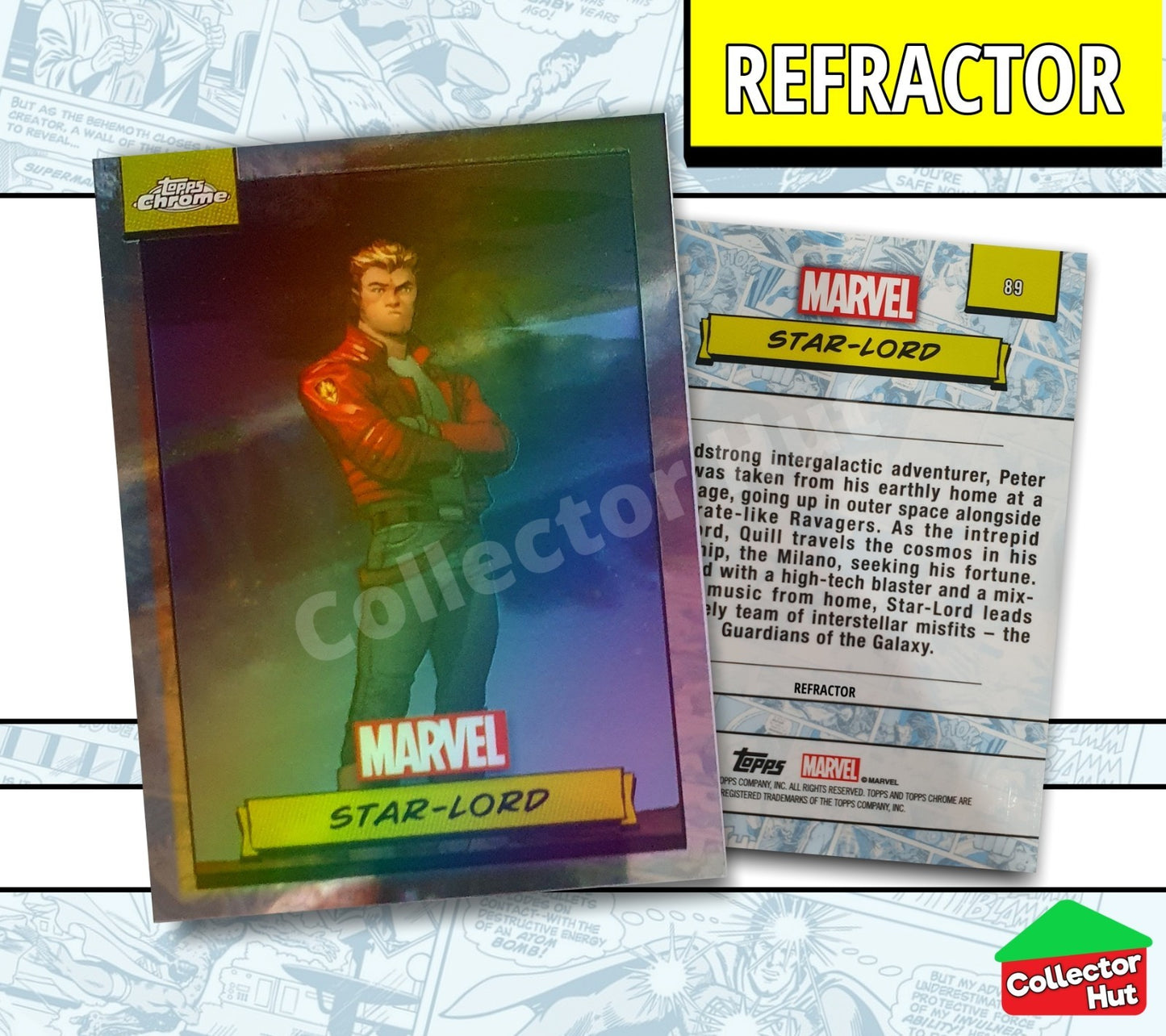 Marvel Topps Chrome 2024 REFRACTOR Card Collection YOU CHOOSE