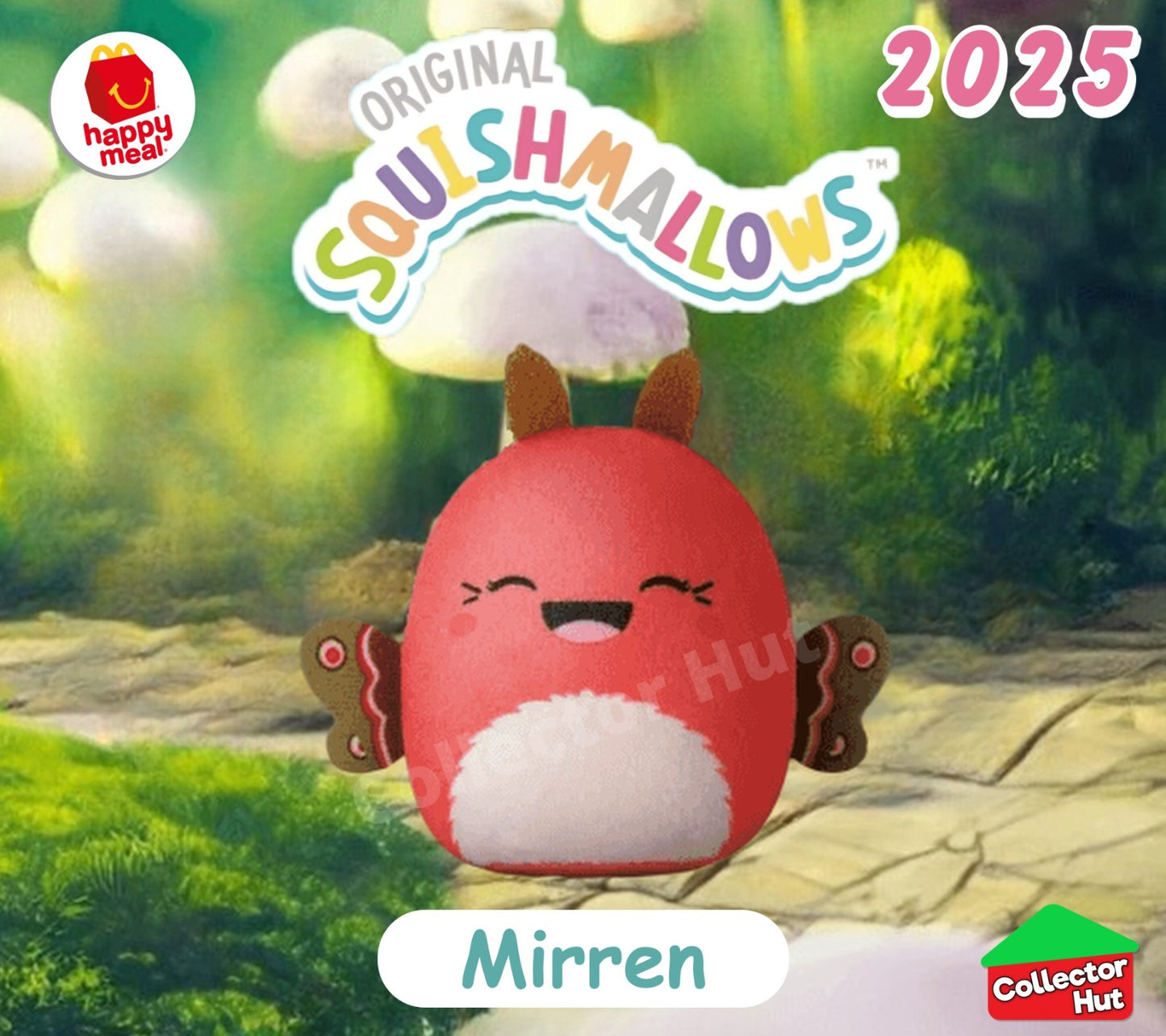McDonald's Happy Meal 2025 Squishmallows Plush Toys 15 to Collect