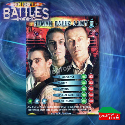 DOCTOR WHO Battles in Time #376-600 INVADER RARE & COMMON CARDS YOU CHOOSE