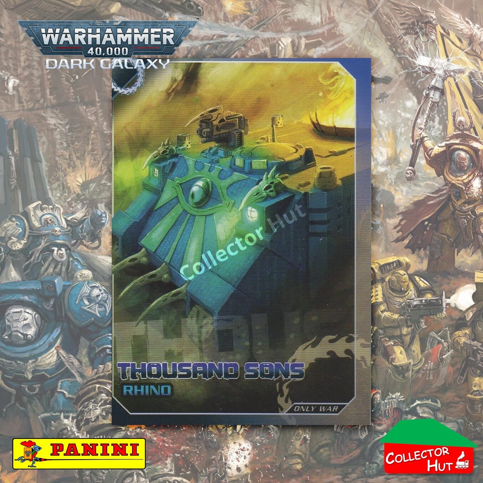 PANINI Warhammer 40,000 Dark Galaxy Only War Base Trading Cards #1-225