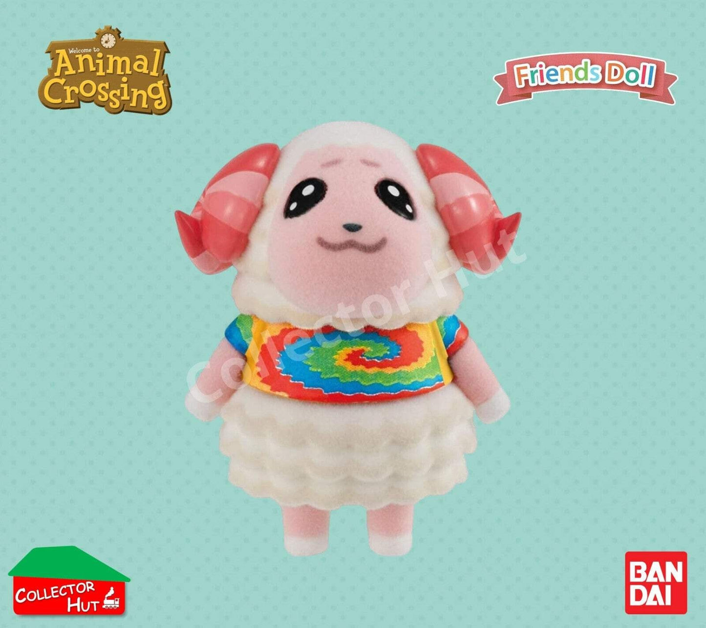 Animal Crossing Friends Doll Mini Flocked Figures New Horizons