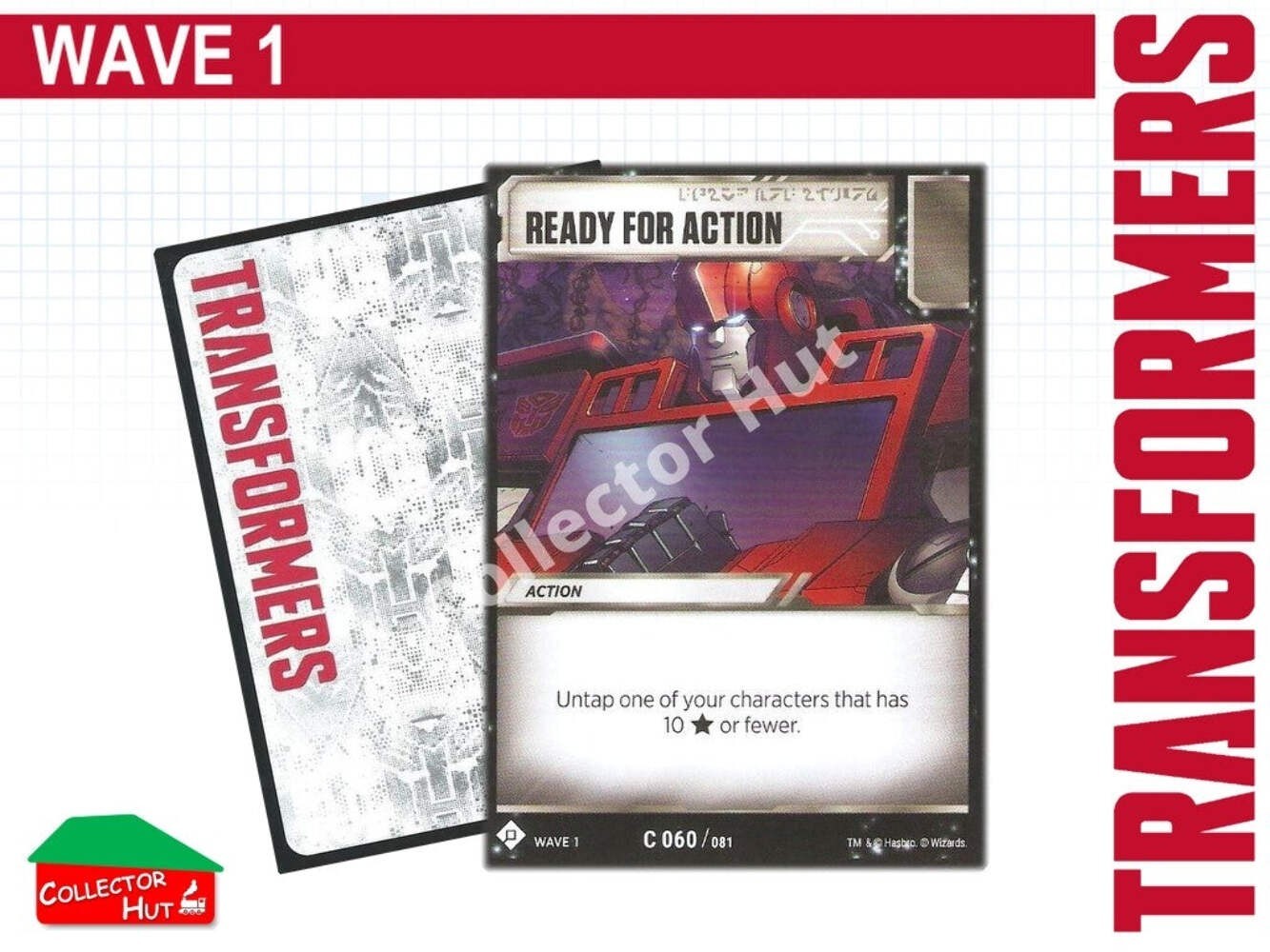 Transformers TCG Wave 1 BATTLE Cards Common/Uncommon