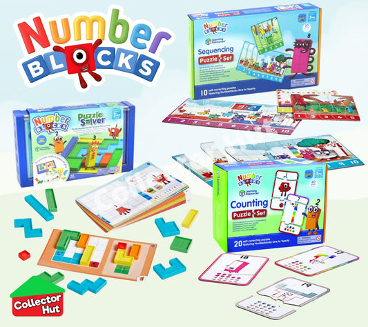 Numberblocks Educational Puzzle Game Sets CBeebies
