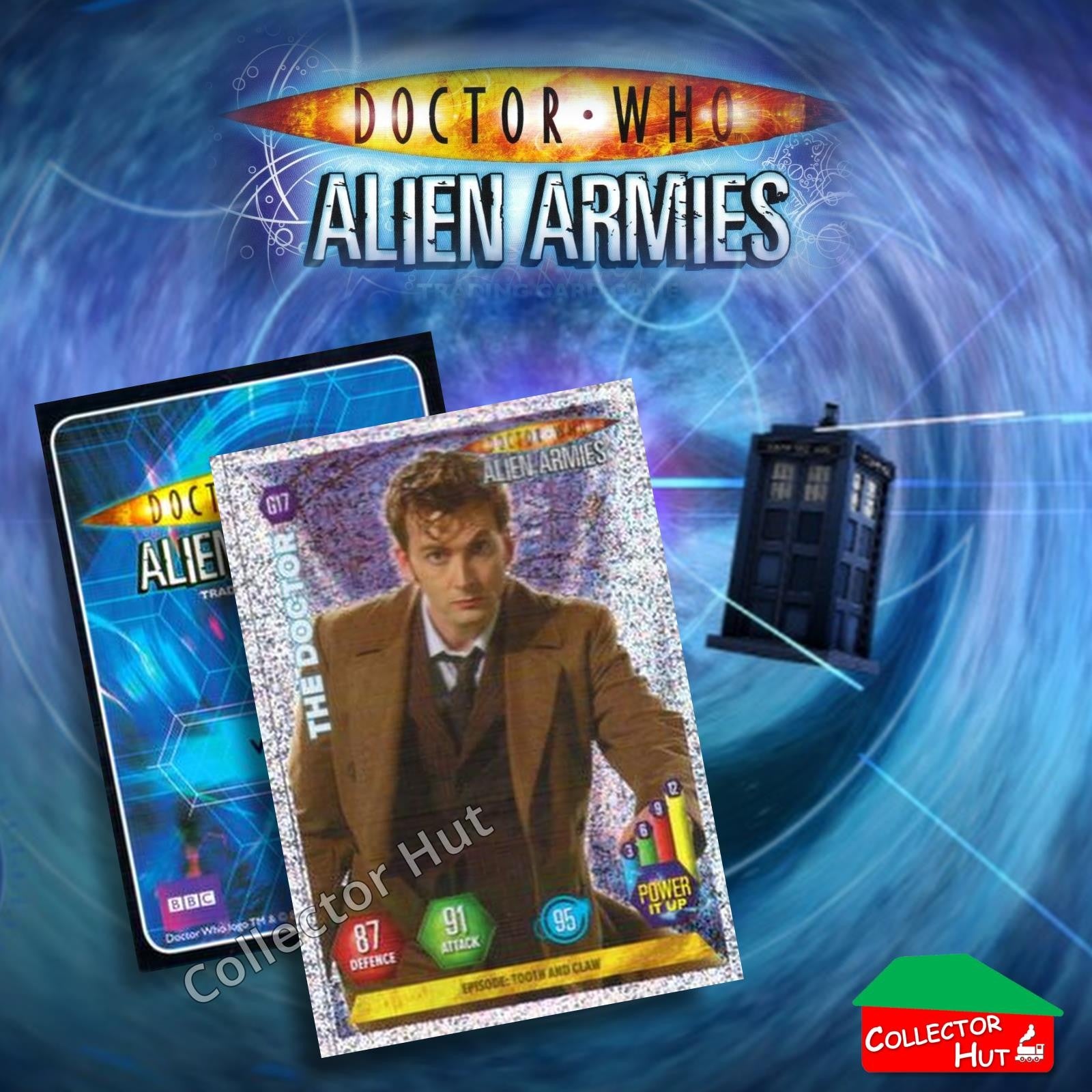 DOCTOR WHO Alien Armies Trading Cards Glitter Super Emboss Foil Cards