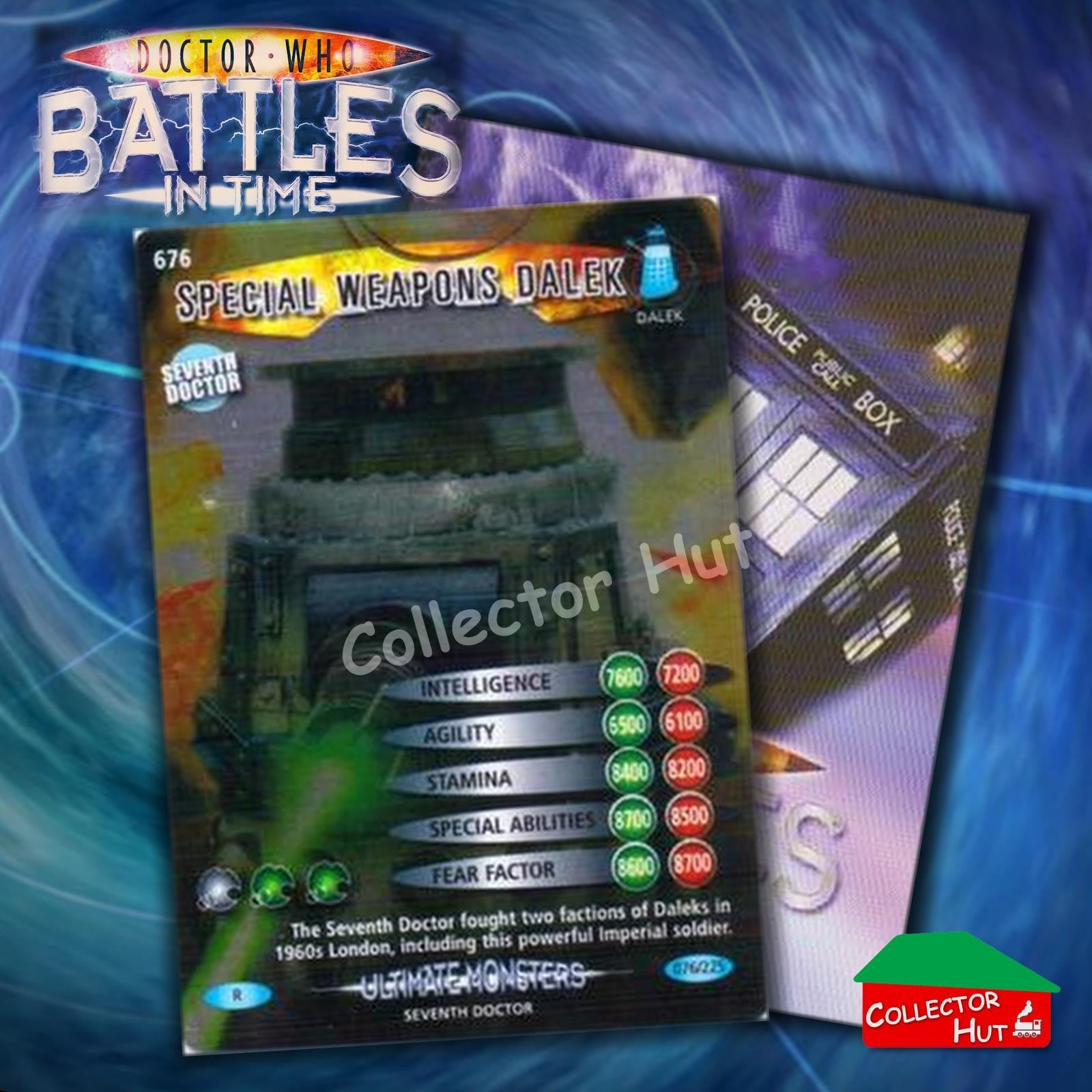 DOCTOR WHO Battles in Time #601-825 ULTIMATE MONSTERS RARE & COMMON Cards