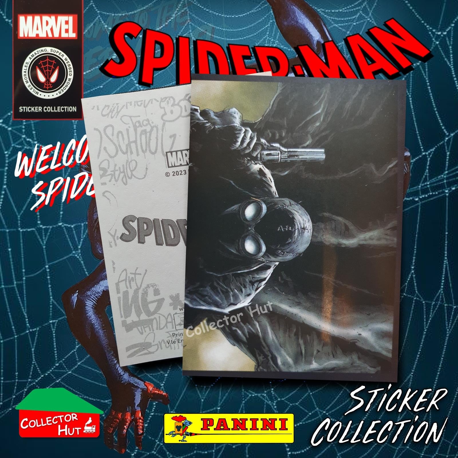 Panini Spider-Man Spider-Verse 2023 Collection Sticker Singles #1-163 & F1-30