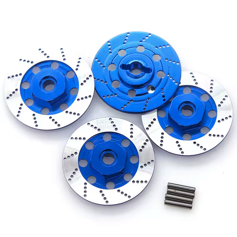 RC Metal Brake Disc Set 1:!2 1:10 1:8 Scale Car Truck Model 12mm Hub