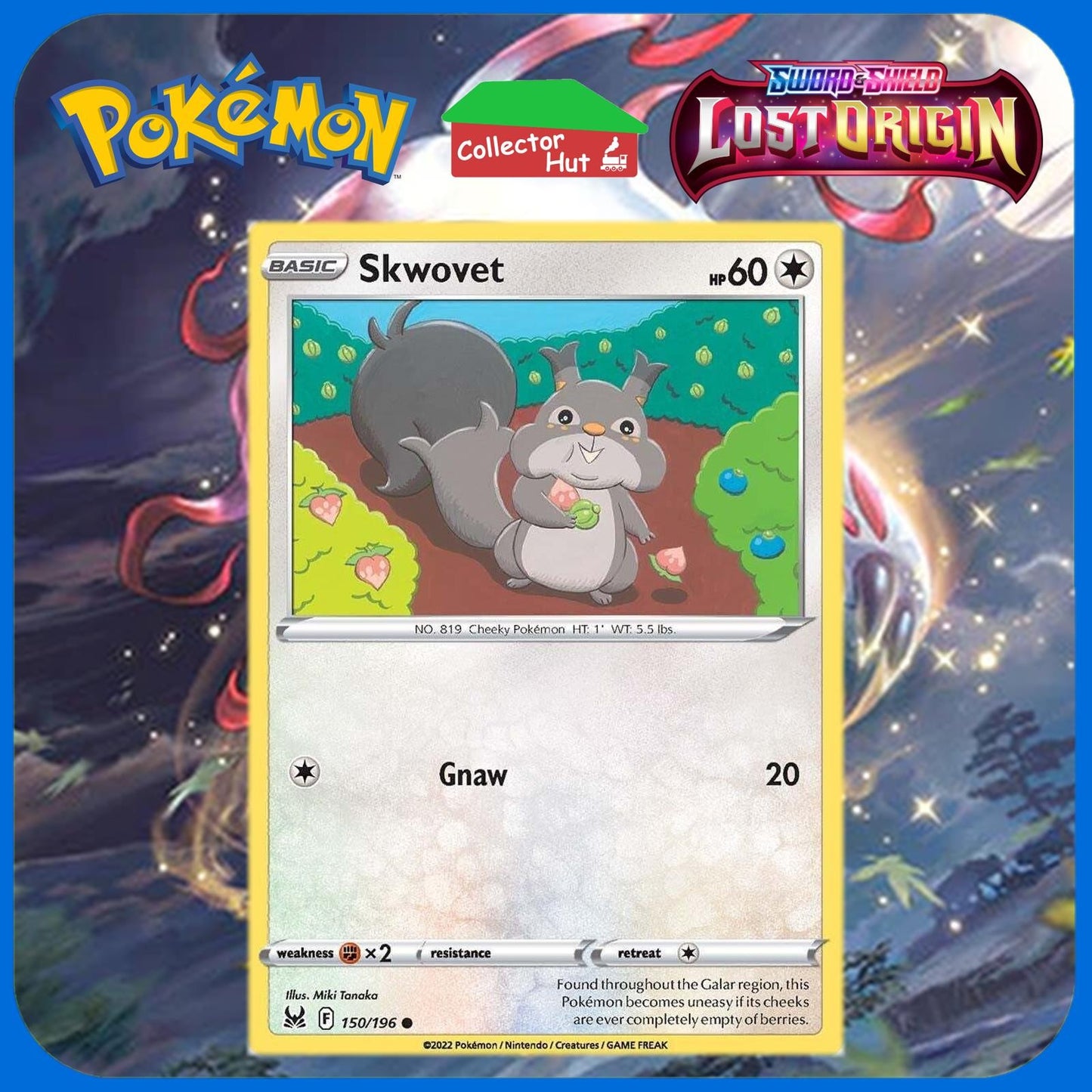 Pokémon Sword & Shield Lost Origin BASE Trading Cards FRESH MINT You Choose