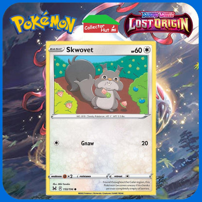 Pokémon Sword & Shield Lost Origin BASE Trading Cards FRESH MINT You Choose