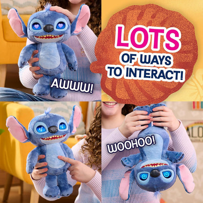 Disney Stitch Many Moods Stitch 35cm Interactive Plush