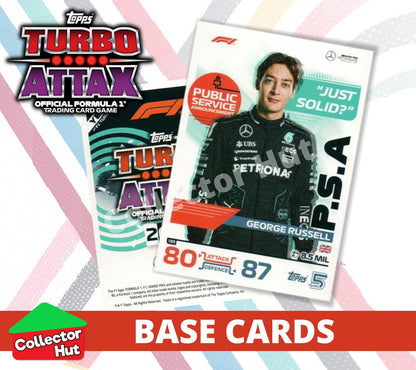 Topps Turbo Attax Formula 1 F1 2024 #167-312 Base Cards YOU CHOOSE