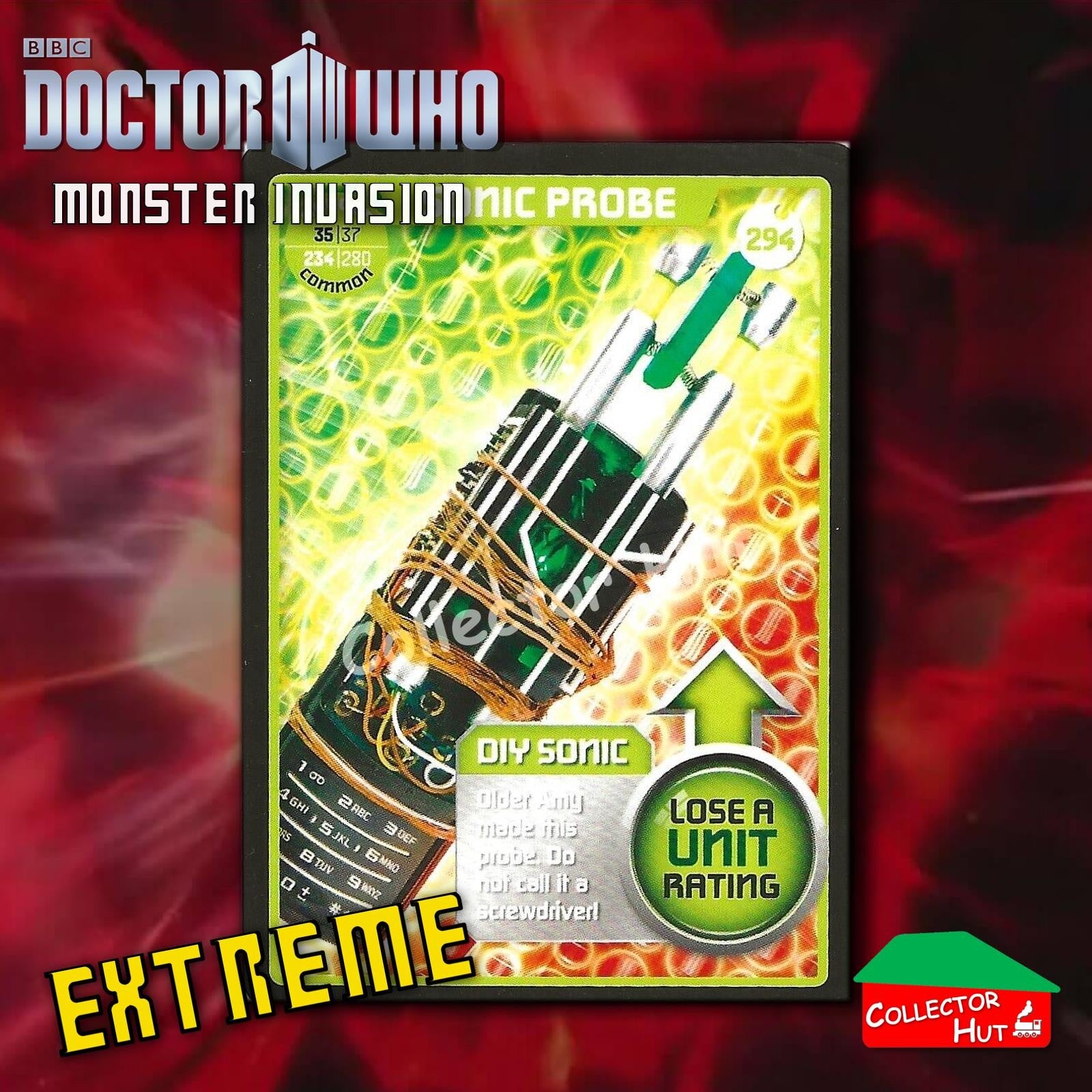 DOCTOR WHO Monster Invasion EXTREME Cards 166-344 New Fresh & Sleeved YOU CHOOSE