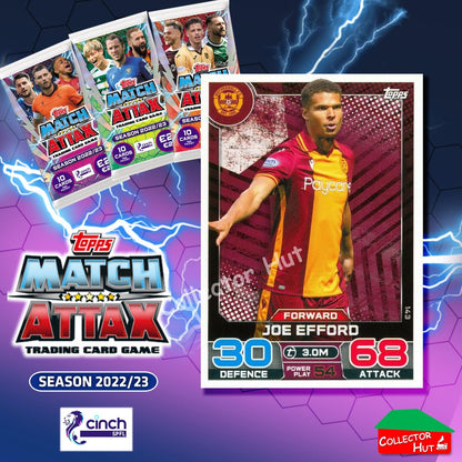 TOPPS MATCH ATTAX SPFL 2022/23 #1-162 Choose Your Card