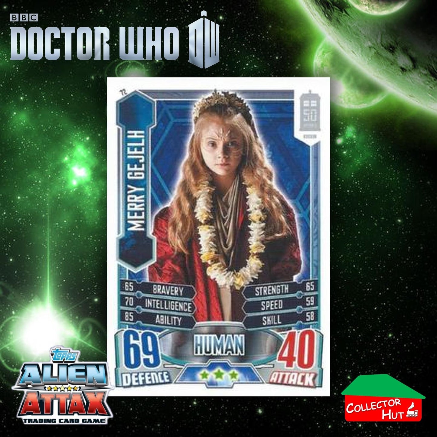 Topps Doctor Who Alien Attax 50th Anniversary Edition Companion Timeless Cards