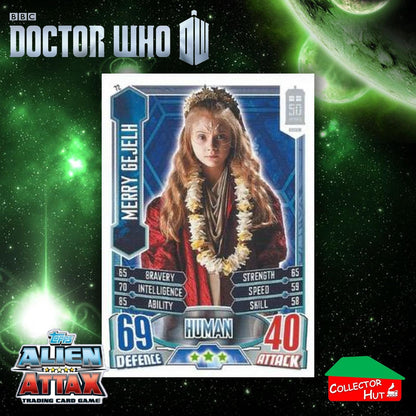 Topps Doctor Who Alien Attax 50th Anniversary Edition Companion Timeless Cards