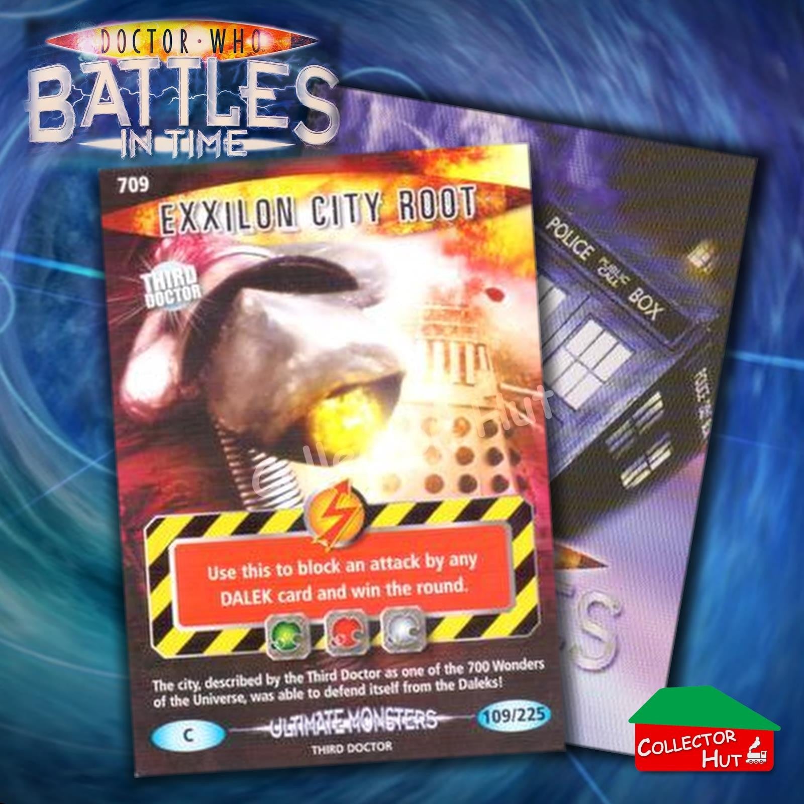 DOCTOR WHO Battles in Time #601-825 ULTIMATE MONSTERS RARE & COMMON Cards