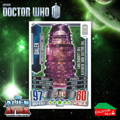 Topps Doctor Who Alien Attax 50th Anniversary Edition Companion Timeless Cards