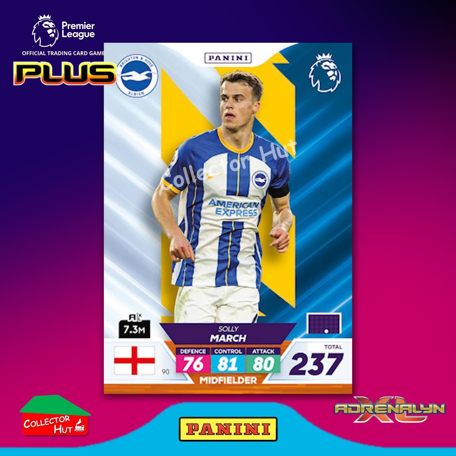 Panini Premier League Adrenalyn XL PLUS 2023 2022/23 Base Cards #10 - #189