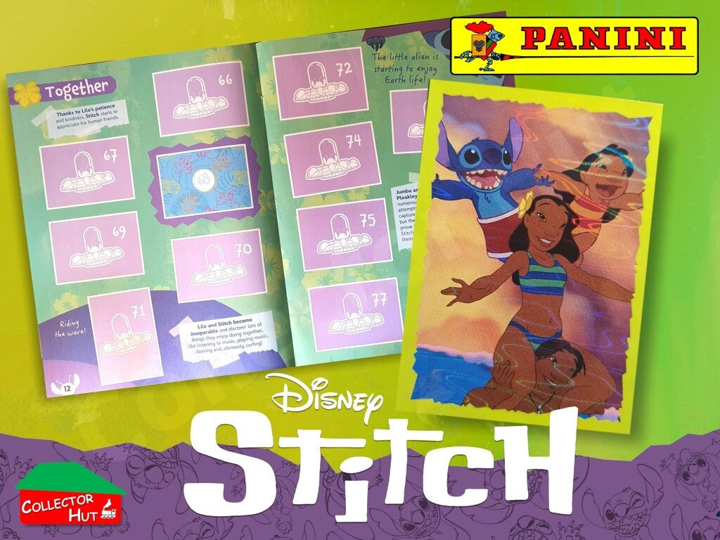 Panini Disney Stitch Single Stickers Lilo & Stitch 2024