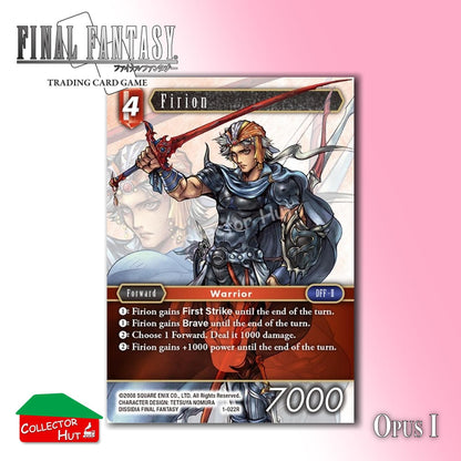 Final Fantasy Trading Card Game OPUS I Singles You Choose