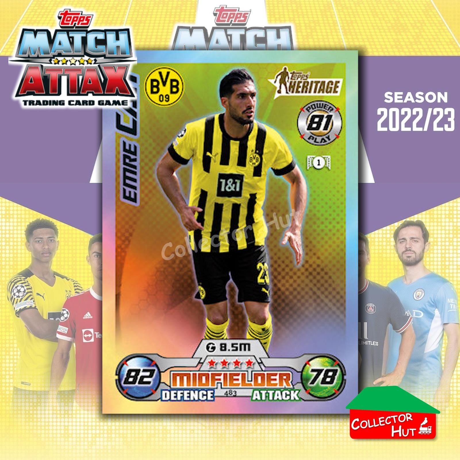 Topps Match Attax EuropA Champions League 2022/23 FOIL LEGEND LIMITED CARDS