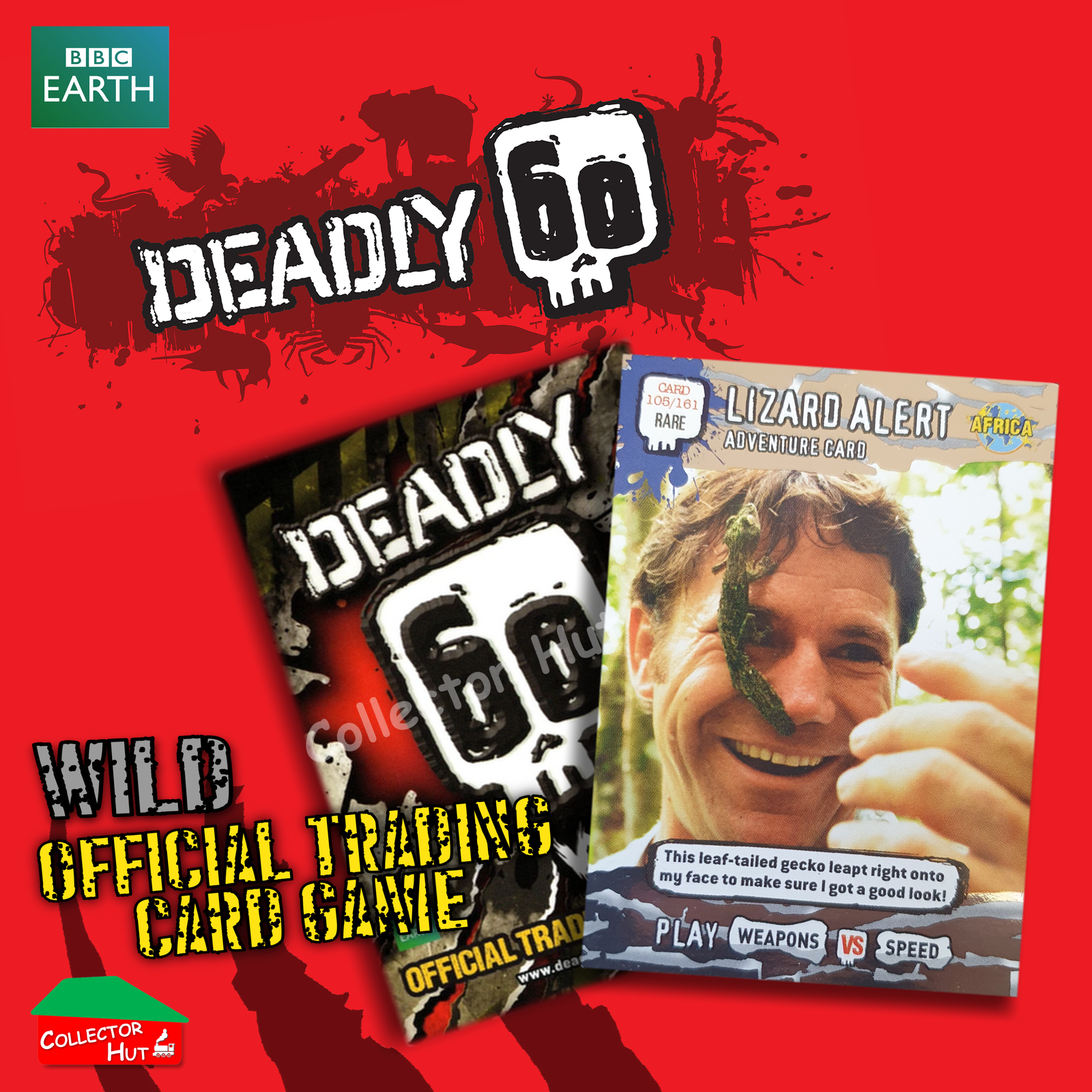 CBBC Deadly 60 Season 1, 2 & Wild FOIL RARE LIMITED Trading Cards