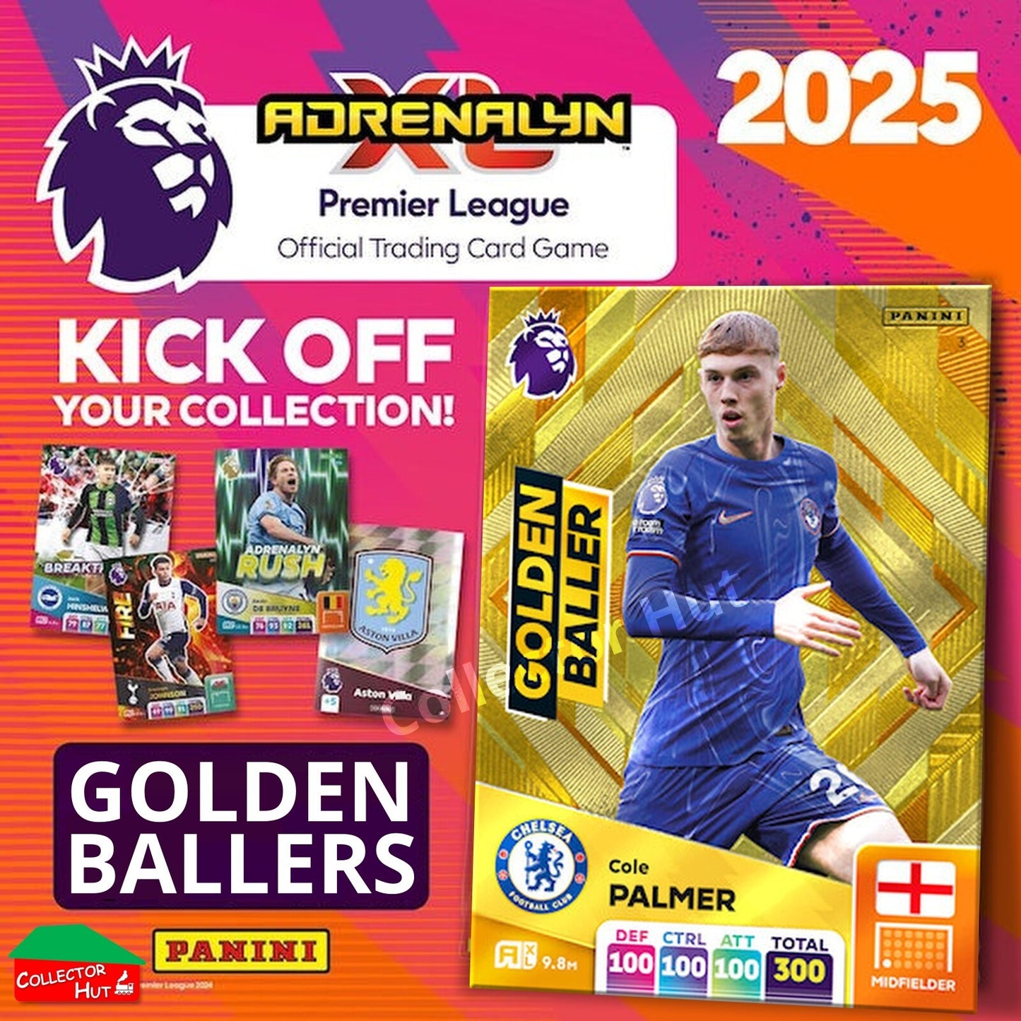 Panini Adrenalyn XL Premier League 2025 2024/25 Golden Ballers & Limited Edition