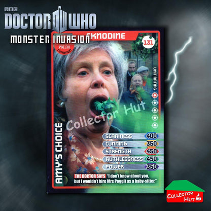 DOCTOR WHO Monster Invasion Trading Cards Base 1-165 New Fresh & Sleeved