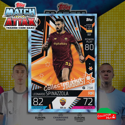 Topps Match Attax Extra 2022/23 Parallel CRYSTAL & EMERALD Cards YOU CHOOSE