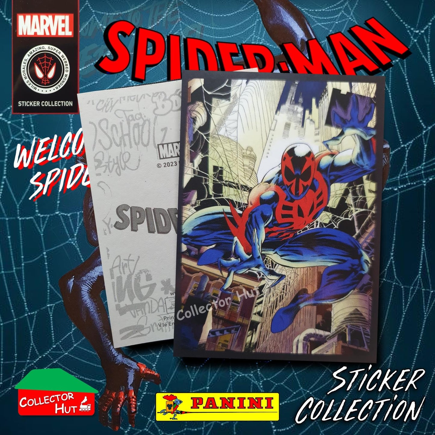 Panini Spider-Man Spider-Verse 2023 Collection Sticker Singles #1-163 & F1-30