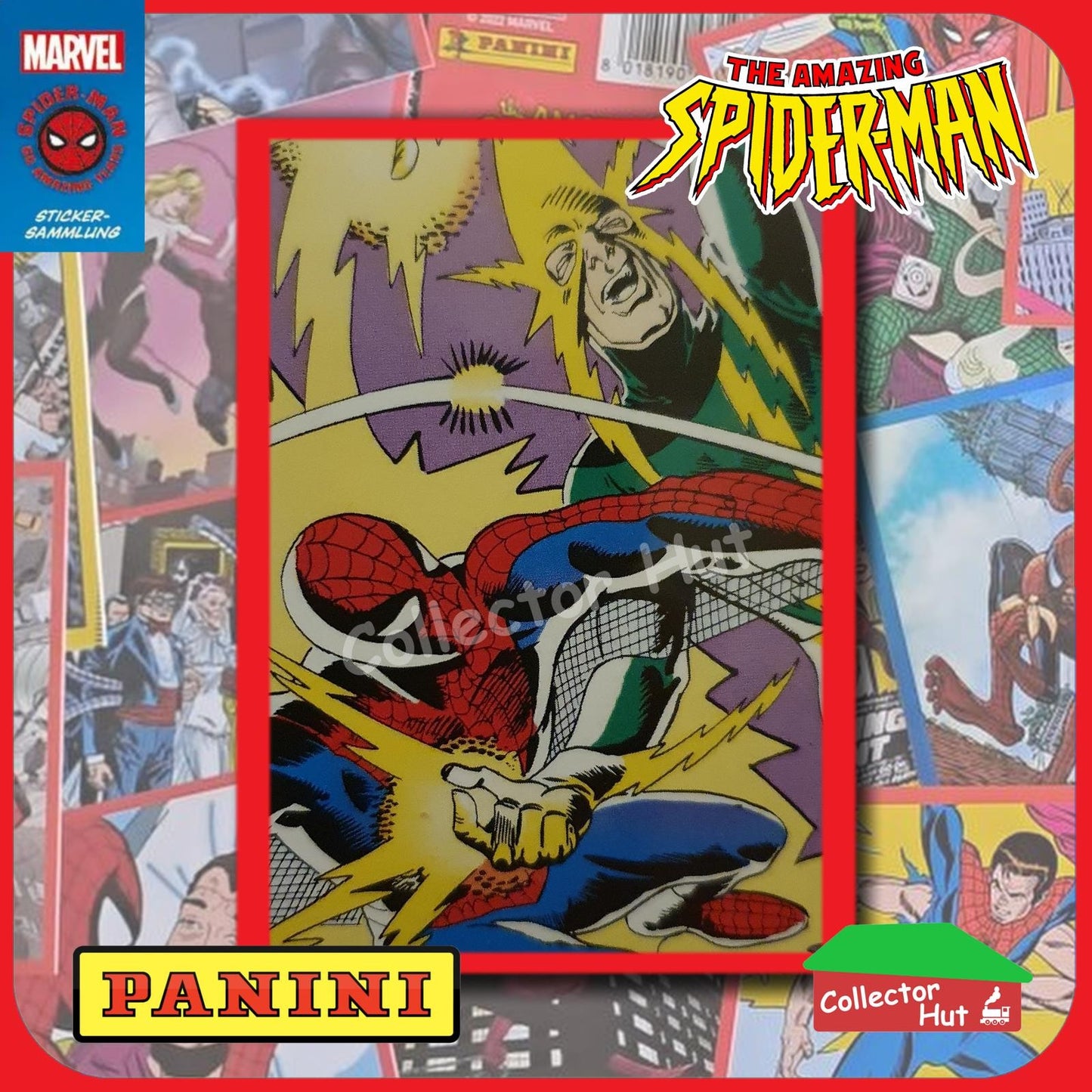 Panini The Amazing Spider-Man 60th Anniversary Sticker Collection Singles