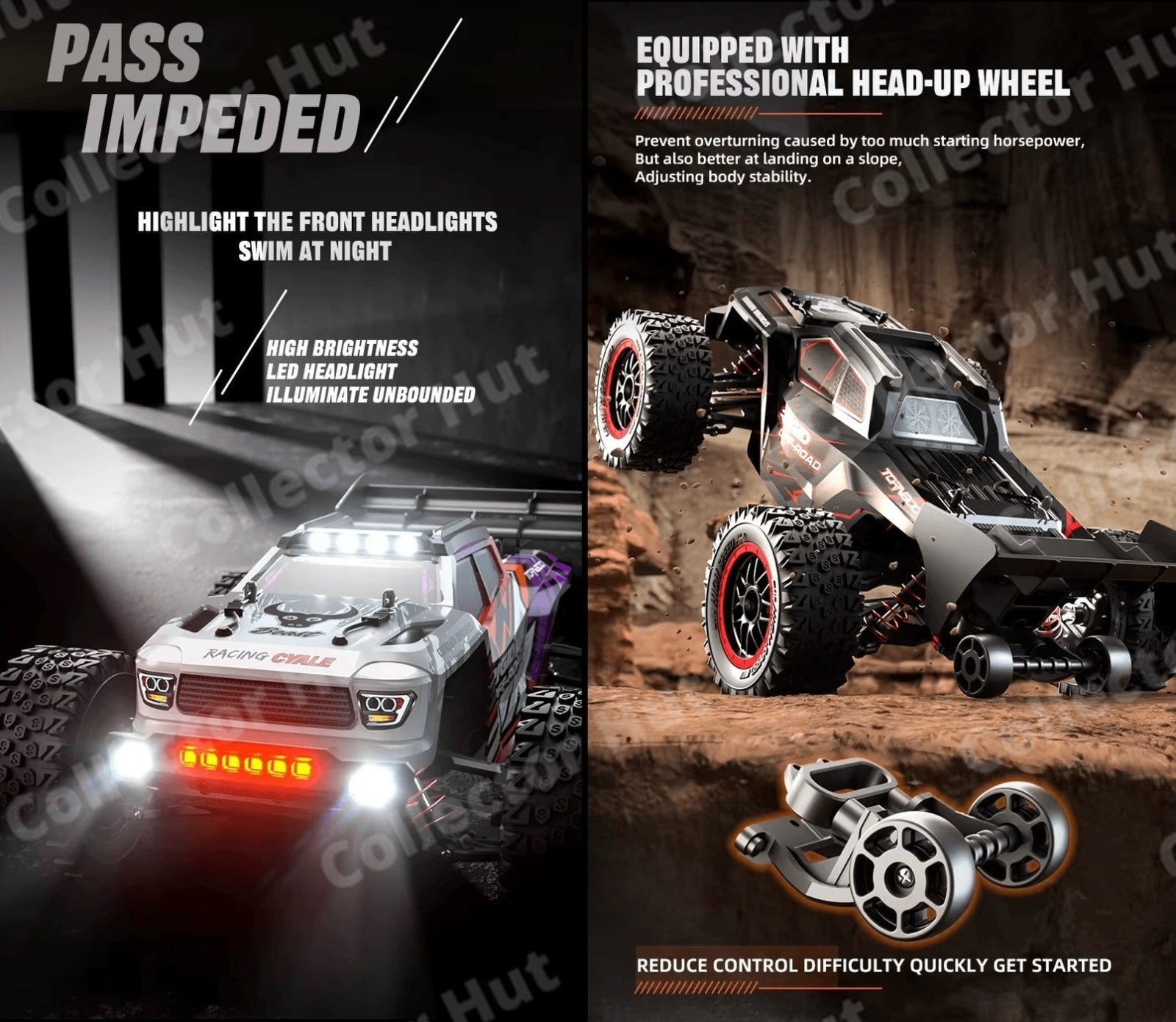 ZLL SG316 Beast Pro / Max High Speed Off Road RC Dirt Buggy 40-80kmH