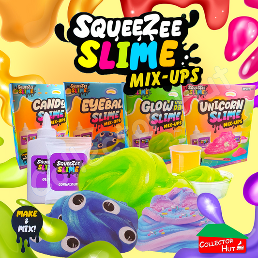 Squeezee Make Your Own Slime Mix-Ups Make & Mix DIY Slime Crafting Kits