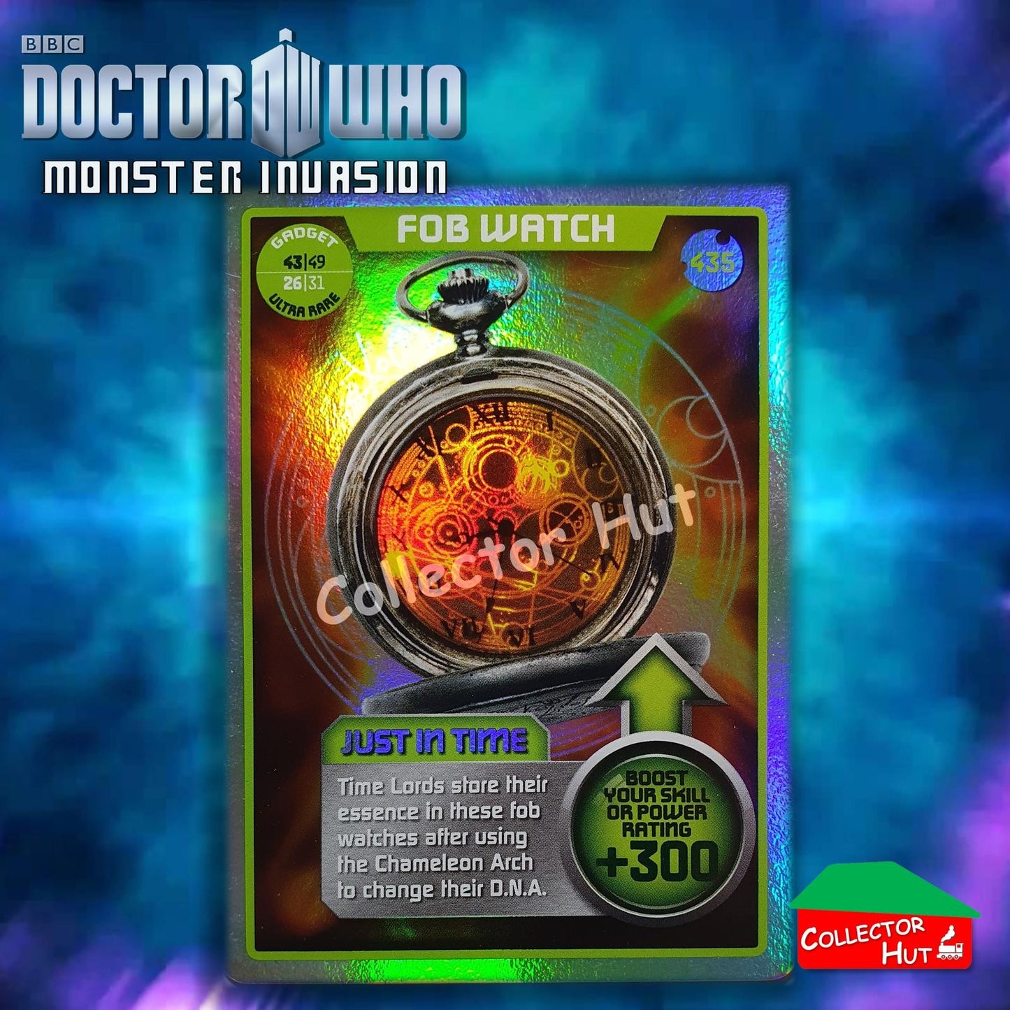 DOCTOR WHO Monster Invasion Trading Cards ULTIMATE 346-476 New Fresh & Sleeved