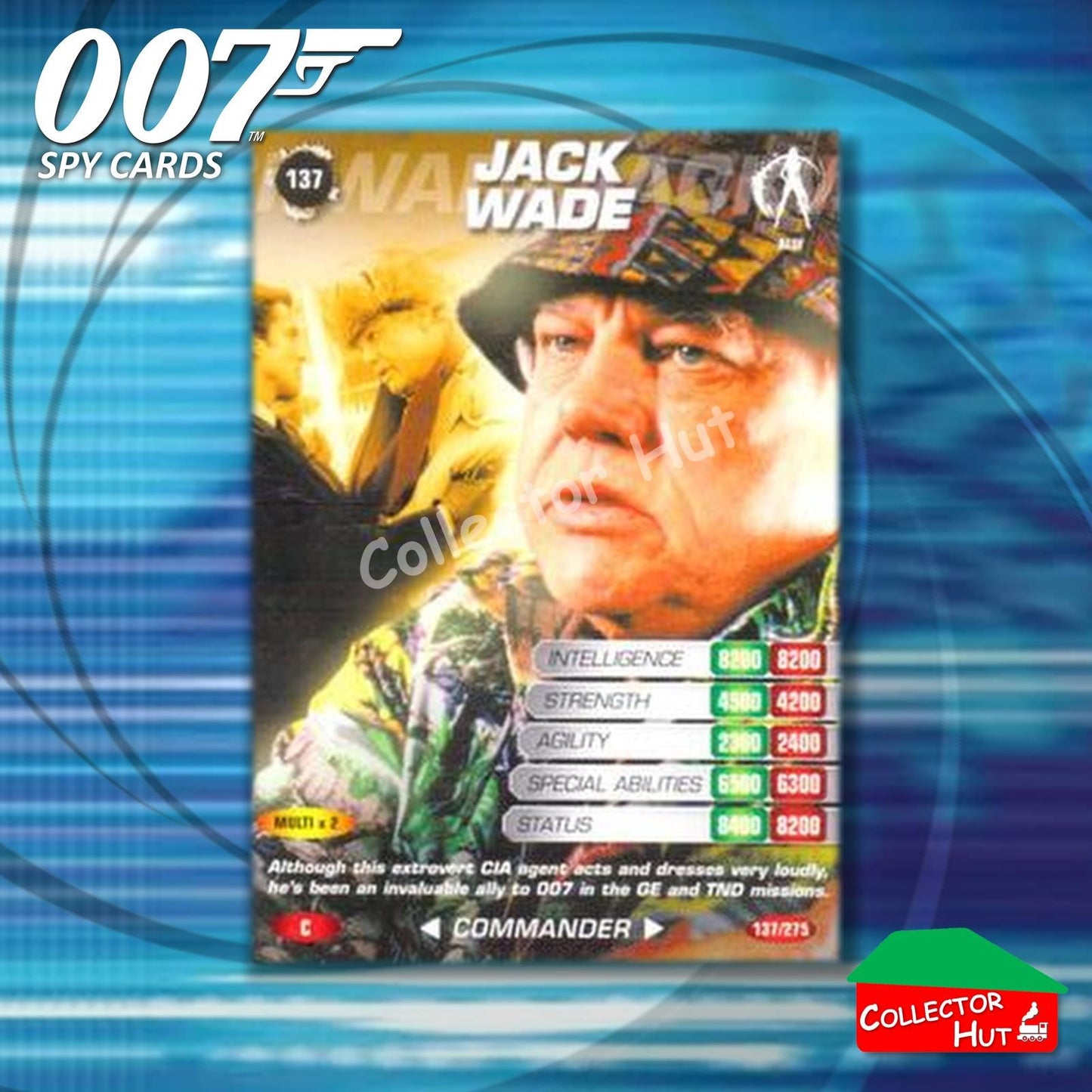 James Bond 007 Commander Spy Cards BASE COMMON YOU CHOOSE